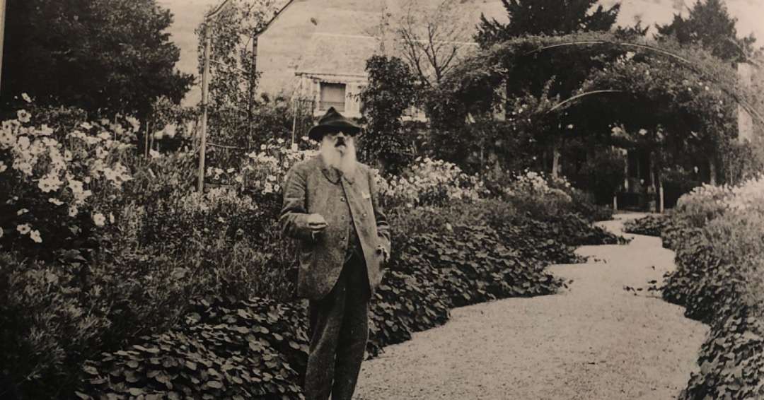 A photo of Claude Monet